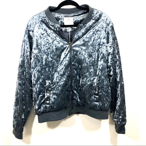 NWT Jade & Ivory Blue Velvet Jacket - Picture 4 of 10